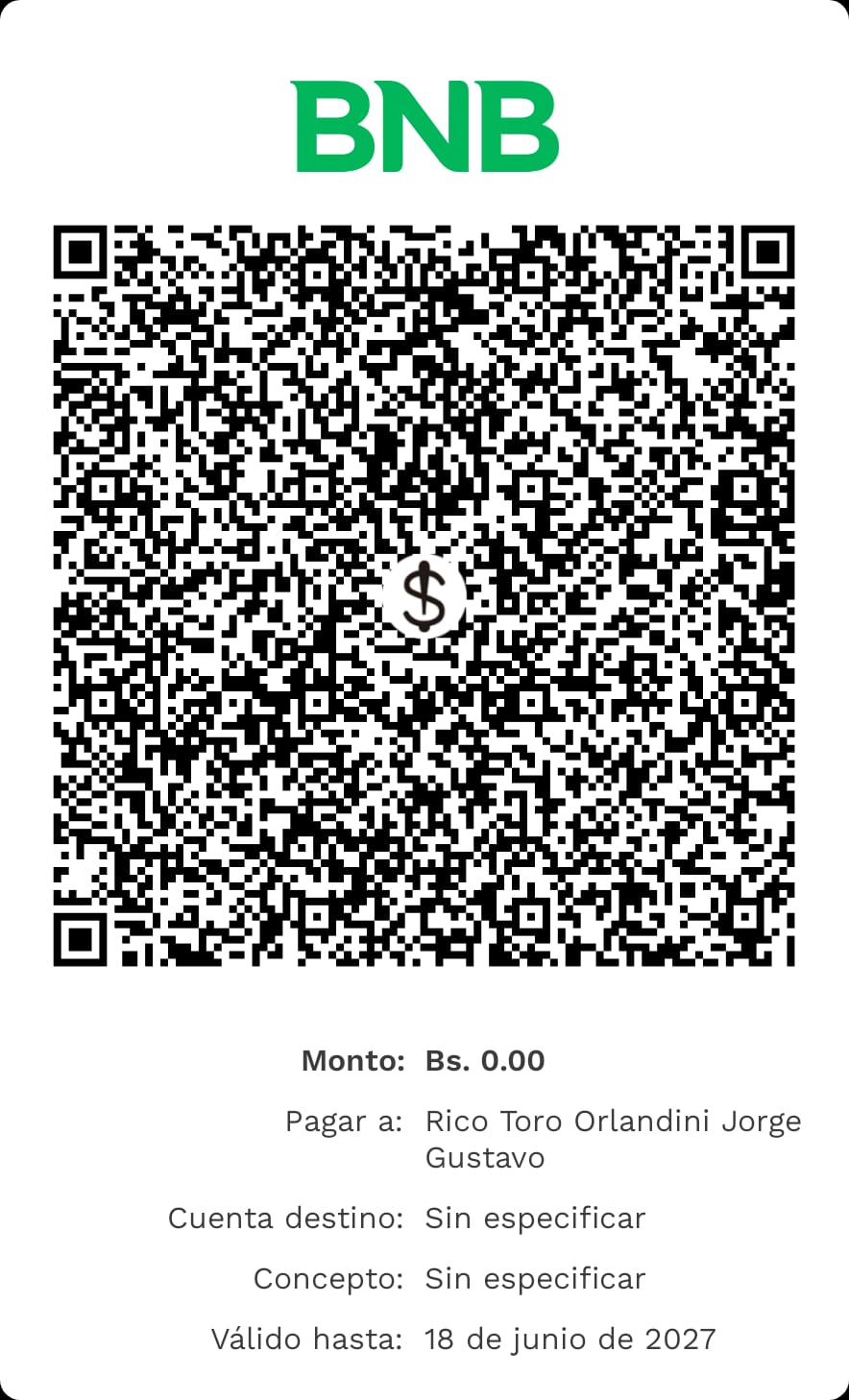 QR BNB Quedate.bo